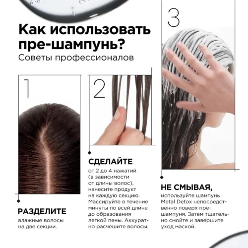 LOREAL Метал Детокс пре-шампунь 250 мл