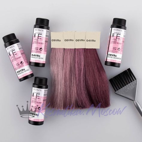 Краска для волос Redken Shades EQ Gloss 08VRo (Светлый блондин фиолетово-красно-оранжевый) 60 мл