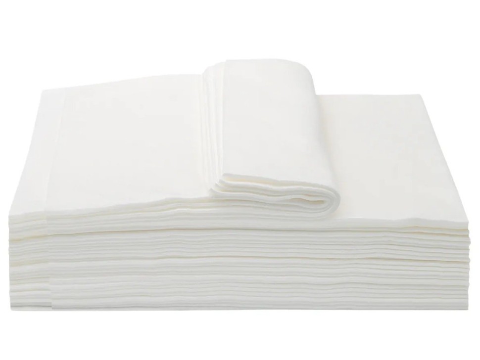 Салфетка Спанлейс Стандарт Белый 35х70 см 100 шт/у
