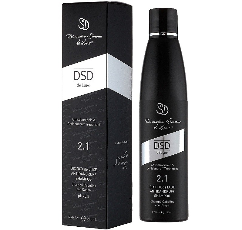 DSD DeLuxe Antidandruff Шампунь против перхоти 2.1L 500 мл