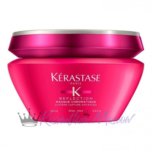 Маска для защиты цвета толстых окрашенных волос - Kerastase Reflection Masque Chromatique Thick 200 мл