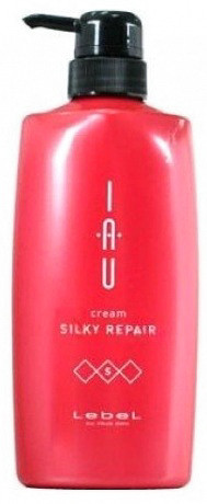 Аромакрем шелковистой текстуры для укрепления волос - Lebel Iau Infinity Aurum Cream Silky Repair 600 мл