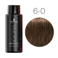 Темный русый натуральный - Schwarzkopf Igora Vibrance 6-0 60 мл