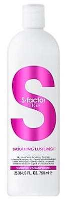 Разглаживающий шампунь для ежедневного ухода для всех типов волос - Tigi S Factor Smoothing Lusterizer Shampoo 750 мл