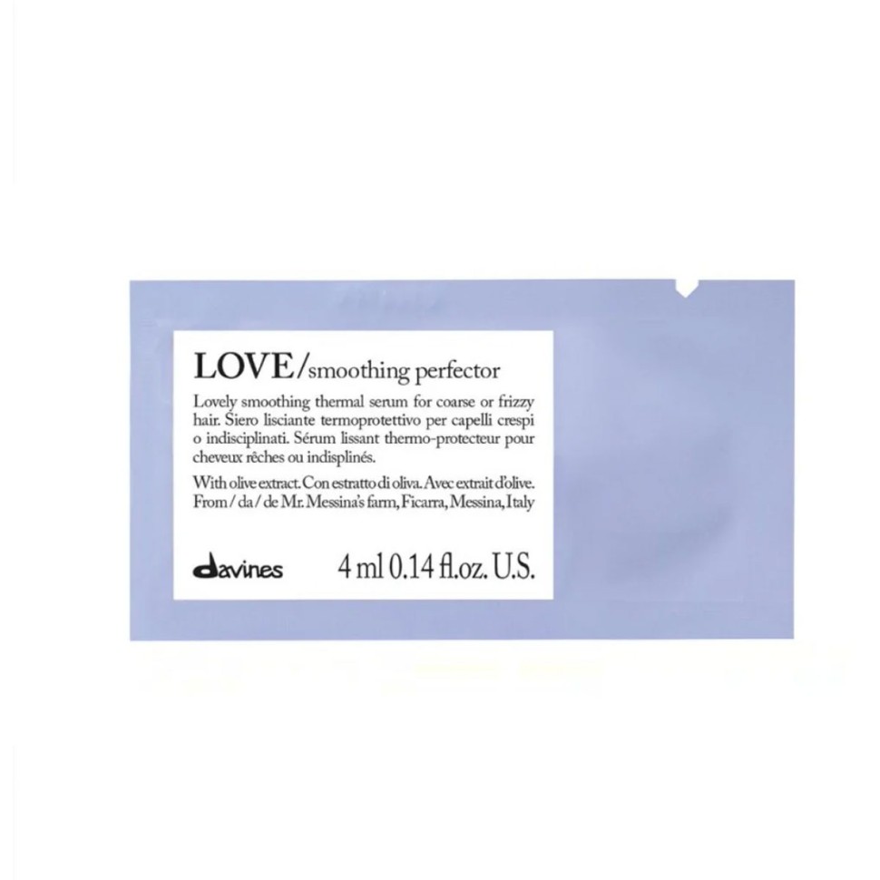 Davines Пробник LOVE сывор/д разглаж завит. 4 мл 75597