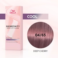 Гель-крем краска Wella Shinefinity 04/65 Темная Вишня