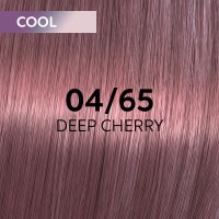 Гель-крем краска Wella Shinefinity 04/65 Темная Вишня