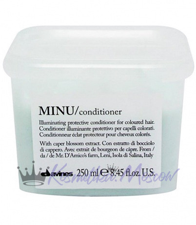 Защитный кондиционер для сохранения цвета волос - Davines Essential Haircare Minu Conditioner 250 мл