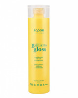 Блеск - шампунь для волос - Kapous Professional Brilliants Gloss Gloss - Shampoo 250 мл