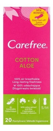 Carefree Гигиенические прокладки Aloe Stretched 20 шт.