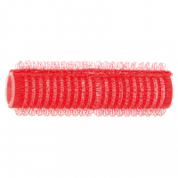 Бигуди - липучки DEWAL, красные d 36 мм 12 шт/уп