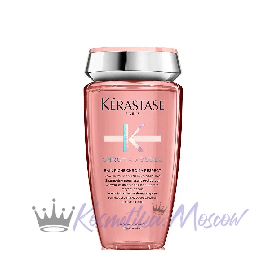 Шампунь для волос для окрашенных волос Kerastase Chroma Absolu Riche Chroma Respect для толстых волос 250 мл