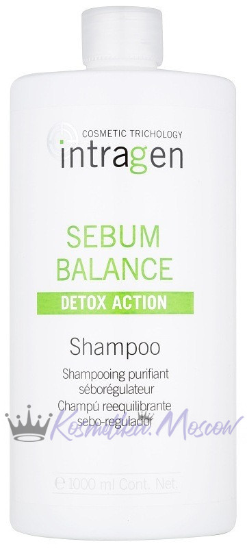 Шампунь для жирной кожи головы - Revlon Intragen Sebum Balance Shampoo 1000 мл