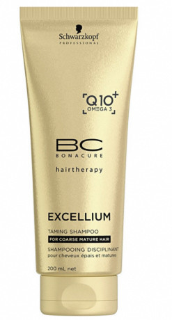 Шампунь смягчающий - Schwarzkopf Professional Bonacure Excellium Shampoo 200 мл