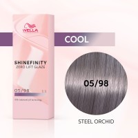 Гель-крем краска Wella Shinefinity 05/98 Стальная Орхидея