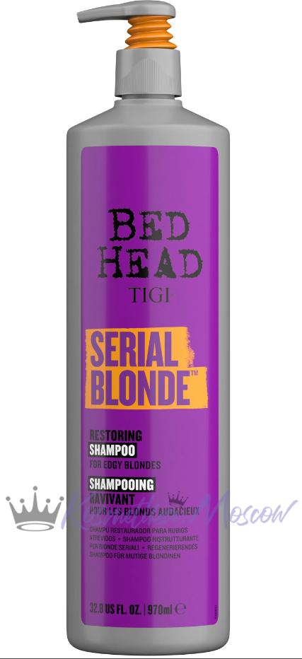 TIGI шампунь Serial Blonde Restoring для блондинок 970мл