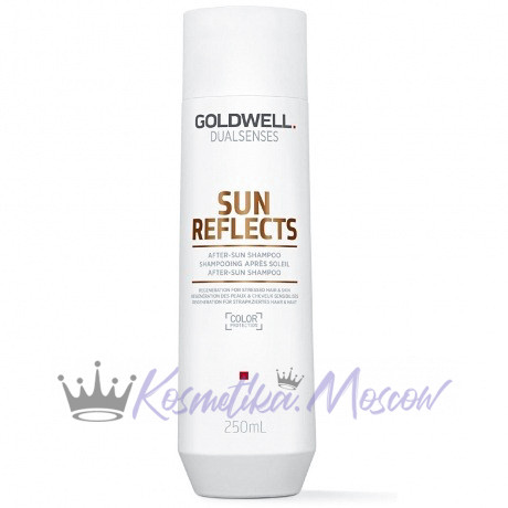 Шампунь для ухода за волосами и кожей после пребывания на солнце - Goldwell Dualsenses Sun Reflects After-Sun Shampoo 250 мл