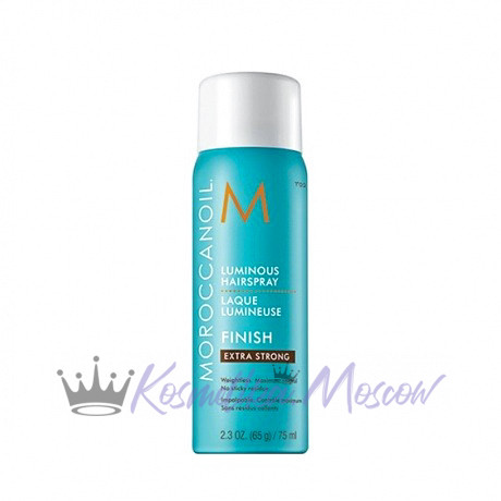 Лак для волос экстра - сильной фиксации - Moroccanoil Luminous Hairspray Finish Extra Strong 75 мл