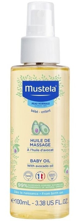 Mustela Детское массажное масло 100 мл