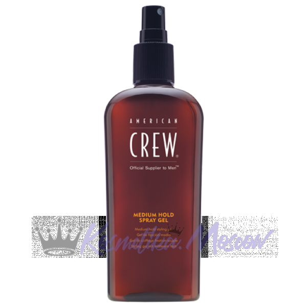 Спрей-гель для волос средней фиксации - American Crew Classic Medium Hold Spray Gel 250 мл