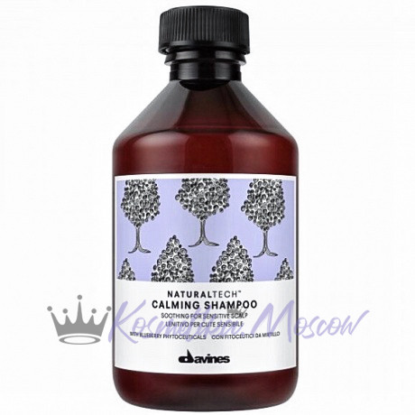 Успокаивающий шампунь для чувствительной кожи головы -Davines New Natural Tech Calming Shampoo 250 мл