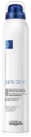 Спрей - камуфляж для объема и уплотнения (серый) Loreal Serioxyl Grey 200 мл