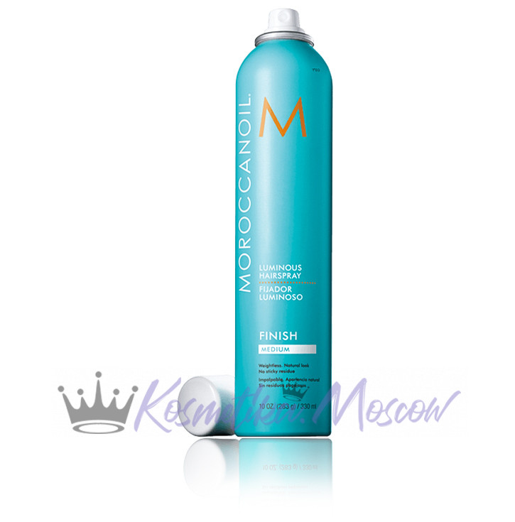 Сияющий лак для волос эластичной фиксации - Moroccanoil Luminous Hairspray Medium 330 мл