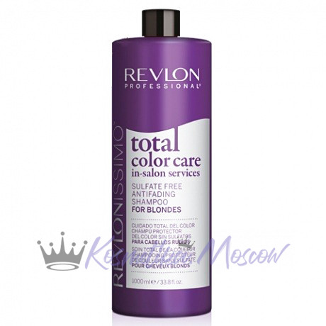 Шампунь анти-вымывание цвета для блондинок - Revlon Total Color Care Shampoo For Blondes 1000 мл