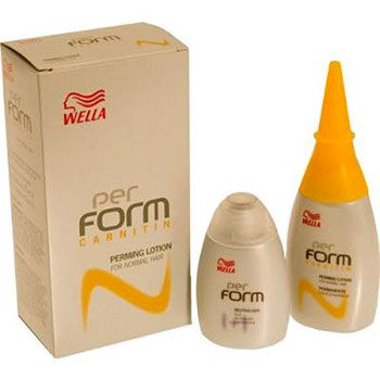 Лосьон для нормальных волос + Пенный фиксатор - Wella Professional Perform Carnitin N 75 + 50 мл