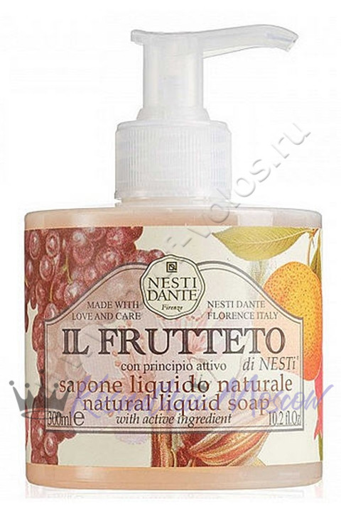 Мыло жидкое Nesti Dante Il Frutteto Natural Liquid Soap (Нести Данте Фруктовая Коллекция) 300 мл.