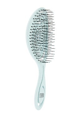 Щетка Dewal Beauty серия Eco - Friendly, продувная, с нейлоновым штифтом, форма улитка