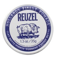 REUZEL Помада для укладки волос Matte Clay на водной основе Средняя Фиксация 35 гр