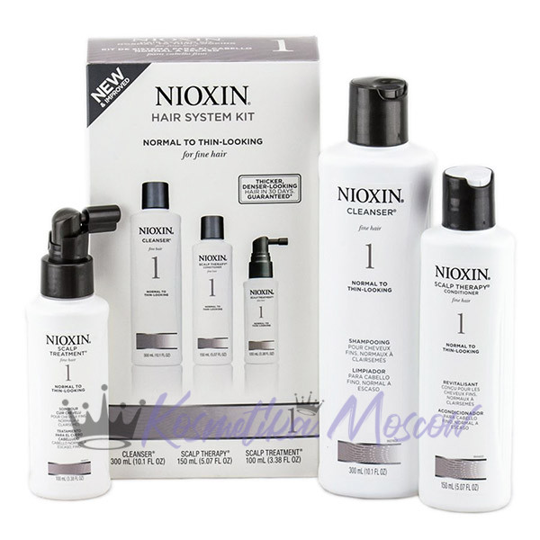 Набор Система 1 - Nioxin System 1 Kit XXL 300 мл+300 мл+100 мл