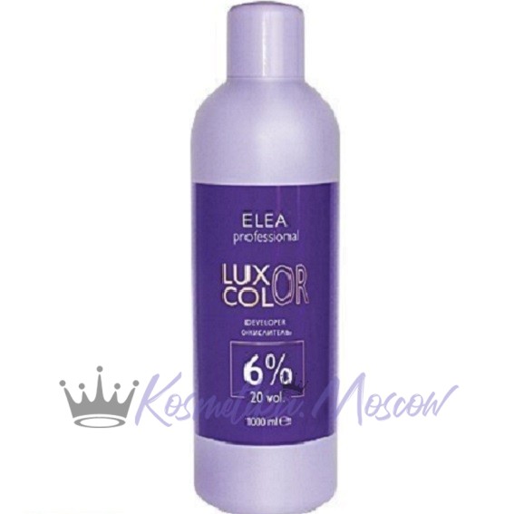 Окислитель для волос 6% - 60 мл - ELEA PROFESSIONAL LUXOR COLOR