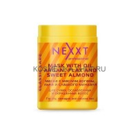 Маска с маслом арганы, льна и сладкого миндаля 1000 мл NEXXT