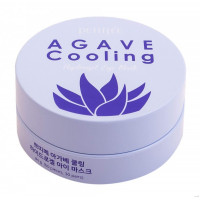 Petitfee Охлаждающие гидрогелевые патчи для век с экстрактом агавы Agave cooling hydrogel eye patch
