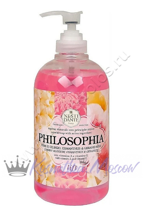 Мыло жидкое Nesti Dante Philosophia Lift Liquid Soap (Нести Данте Философия Лифтинг) 500 мл.