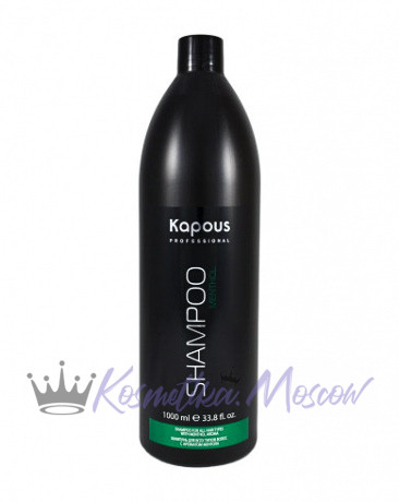 Шампунь для всех типов волос с ароматом ментола - Kapous Professional Shampoo for all hair types with mint 1000 мл