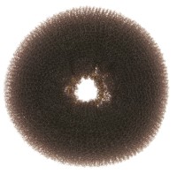 Валик для прически DEWAL, сетка, коричневый d10см