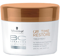 Маска возраждающая для зрелых волос - Schwarzkopf Professional BC Time Restore Q10 Plus Treatment 200 мл