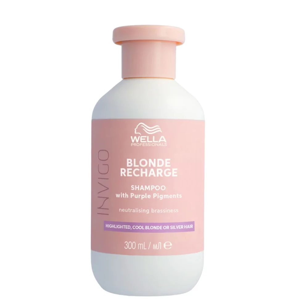 INVIGO Blond Recharge Шампунь-нейтрализатор желтизны для холодных светлых оттенков,500 мл