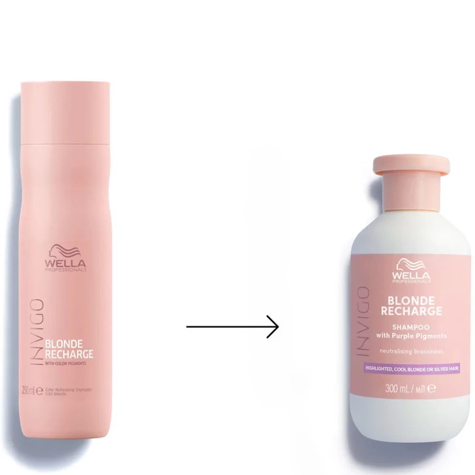 INVIGO Blond Recharge Шампунь-нейтрализатор желтизны для холодных светлых оттенков,500 мл