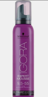Светлый блондин золотисто сандре - Schwarzkopf Igora Color Expert Mousse 9, 5-55 100 мл