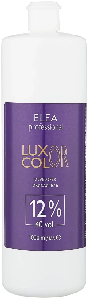 Окислитель для волос 12% - 1000 мл - ELEA PROFESSIONAL LUXOR COLOR