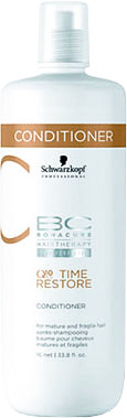 BC Time Restore Q10 Plus Conditioner - Кондиционер возраждающий для зрелых волос (тайм ресторе ку 10) от Schwarzkopf Professional 1000 мл