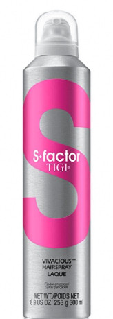 Лак для волос - TIGI S Factor Vivacious Hairspray 371 мл