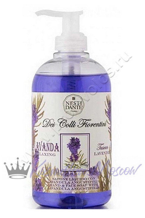 Мыло жидкое Nesti Dante Relaxing Lavender Liquid Soap (Нести Данте Расслабляющая Лаванда) 500 мл.