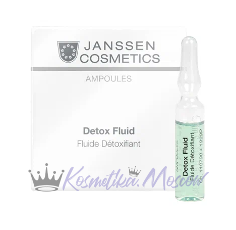 Сыворотка-детокс, в ампулах / Janssen Cosmetics Detox Fluid 25*2мл