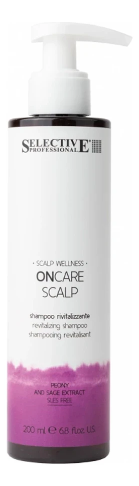 Selective Шампунь для ревитализации хрупких волос, склонных к выпадению ONCARE SCALP , 200 мл