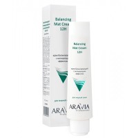 Крем для лица балансирующий с матирующим эффектом Balancing Mat Cream 12H, 100 мл ARAVIA